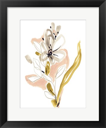 Framed Liminal Floral II Print
