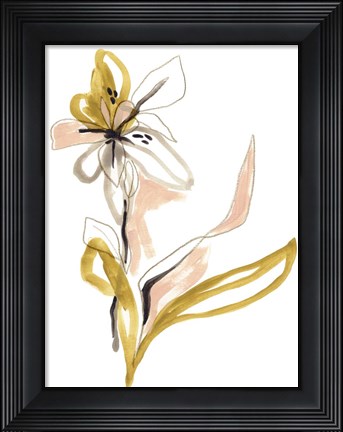 Framed Liminal Floral III Print