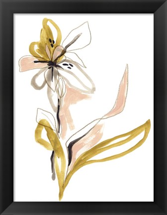 Framed Liminal Floral III Print