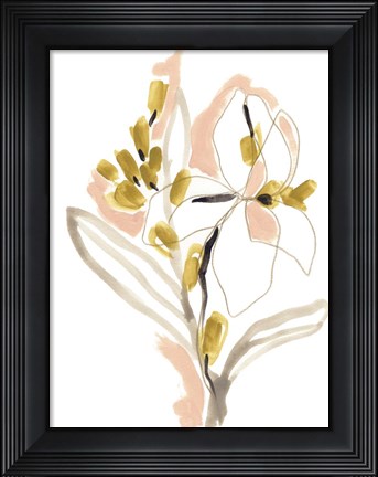 Framed Liminal Floral IV Print