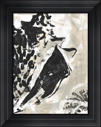 Framed Sea Scumble III Print