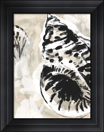 Framed Sea Scumble IV Print