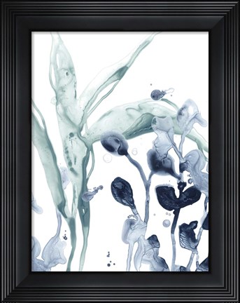 Framed Blue Kelp I Print