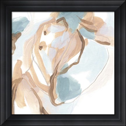 Framed Abstracted Shells II Print
