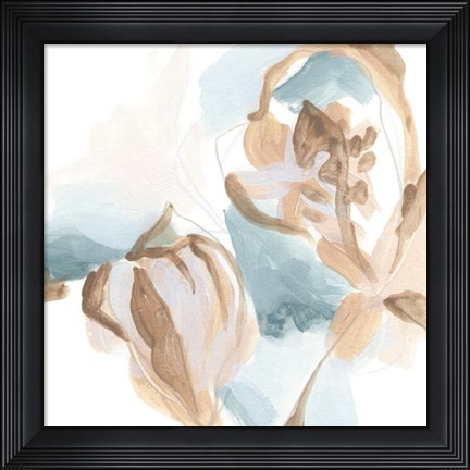 Framed Abstracted Shells IV Print