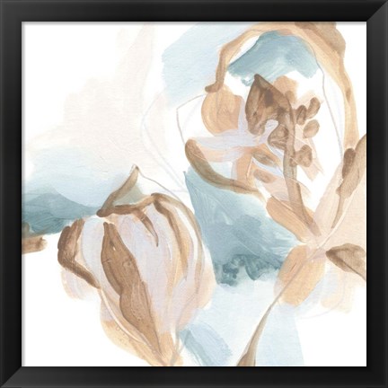 Framed Abstracted Shells IV Print