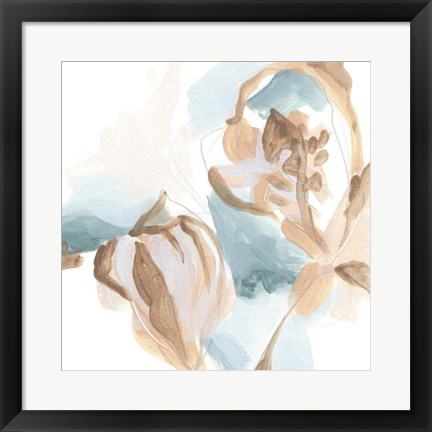 Framed Abstracted Shells IV Print