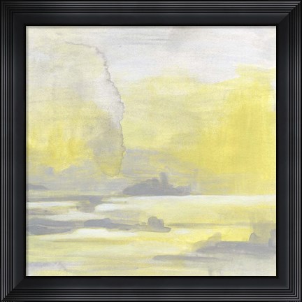 Framed Citron Shore II Print