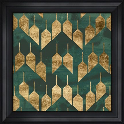 Framed Tile Tableau II Print