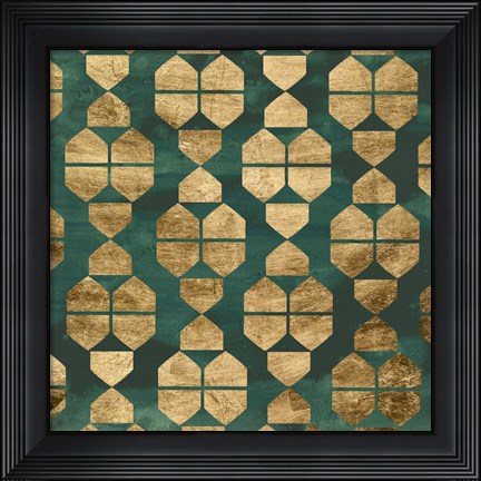 Framed Tile Tableau IV Print