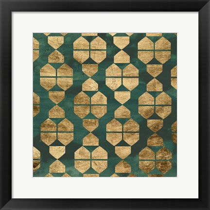 Framed Tile Tableau IV Print