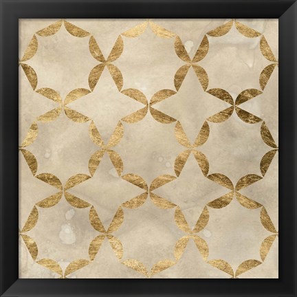 Framed Tile Tableau V Print