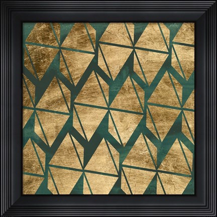 Framed Tile Tableau VI Print