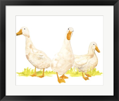 Framed Quack Squad I Print