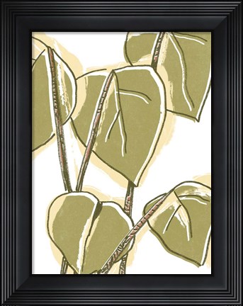 Framed Tropical Offset II Print