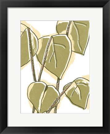 Framed Tropical Offset II Print