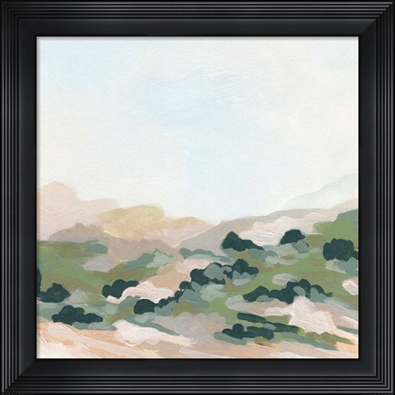 Framed Valley Dusk I Print