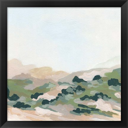 Framed Valley Dusk I Print