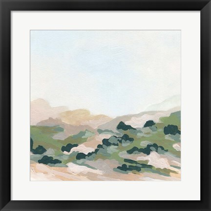 Framed Valley Dusk I Print
