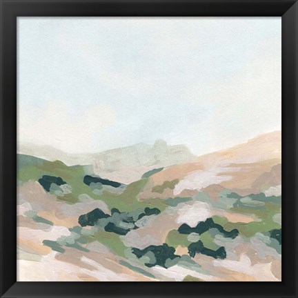 Framed Valley Dusk II Print