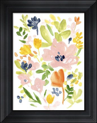 Framed Meadow Potpourri II Print