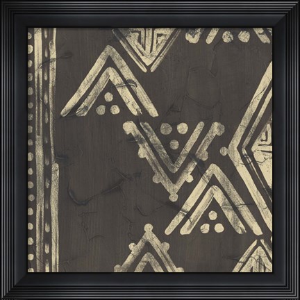 Framed Bazaar Tapestry I Print