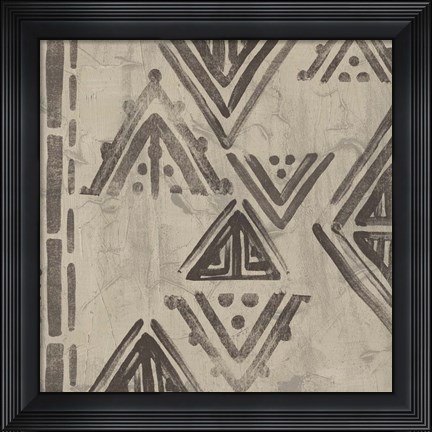 Framed Bazaar Tapestry III Print