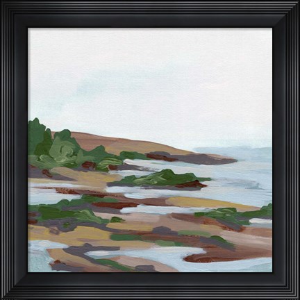 Framed Forest Shore I Print