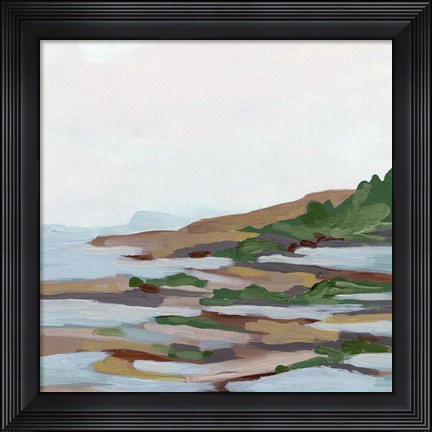 Framed Forest Shore II Print