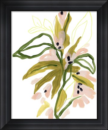 Framed Tropical Cadenza I Print
