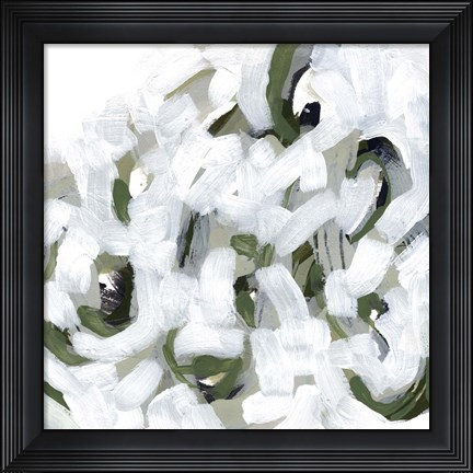 Framed Snow Lichen I Print