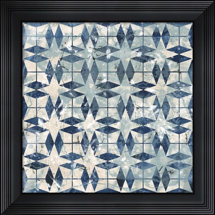 Framed Tile-Dye II Print