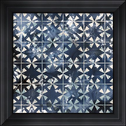 Framed Tile-Dye III Print