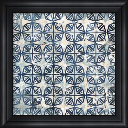 Framed Tile-Dye IV Print