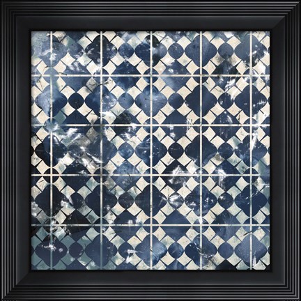 Framed Tile-Dye V Print