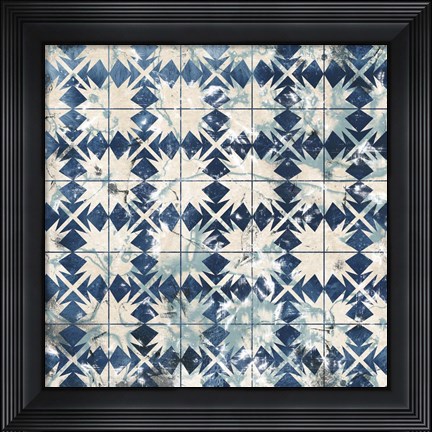 Framed Tile-Dye VI Print
