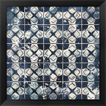 Framed Tile-Dye IX Print
