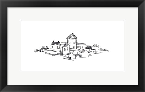 Framed Citadel Sketch II Print