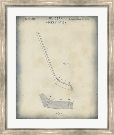 Framed Patented Sport III Print