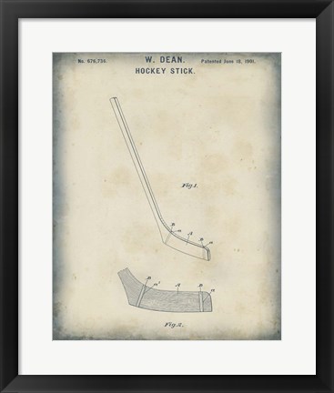 Framed Patented Sport III Print