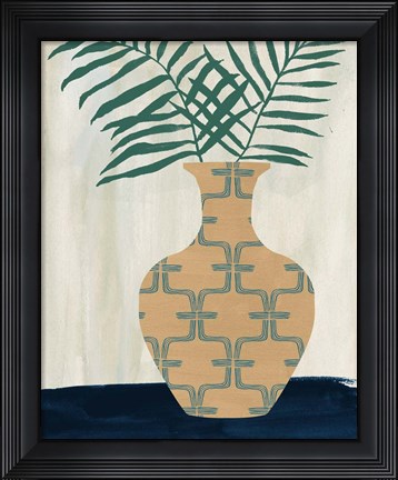 Framed Palm Branches I Print