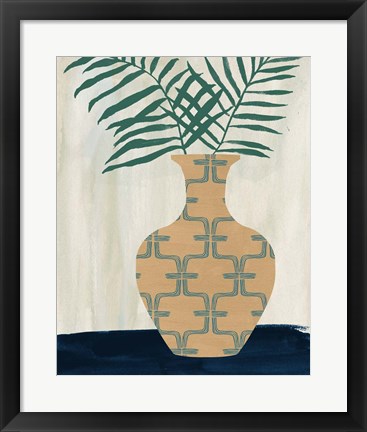 Framed Palm Branches I Print