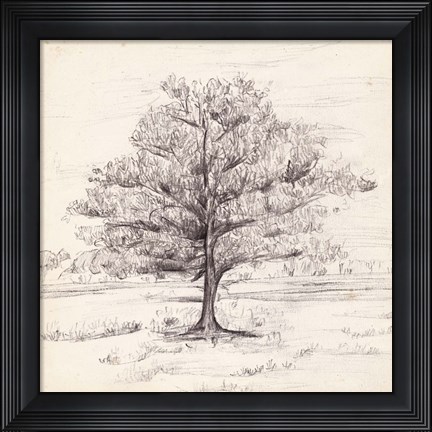 Framed Silent Presence I Print