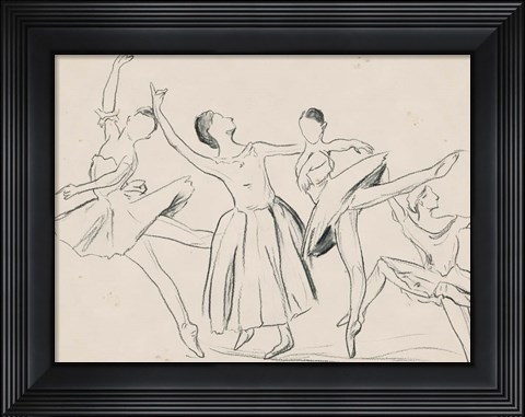 Framed La Ballerine I Print