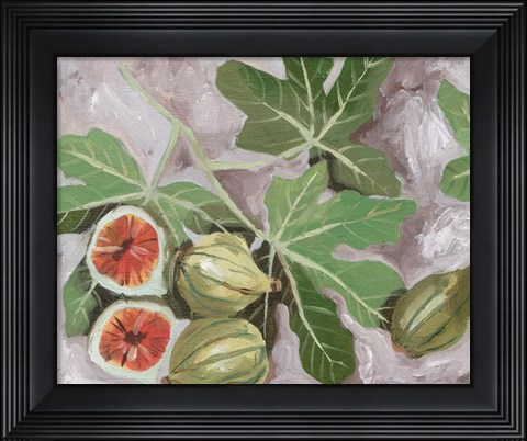 Framed Decorative Fig I Print