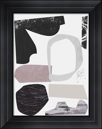 Framed Underground Shapes VI Print