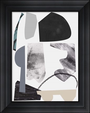 Framed Underground Shapes VII Print