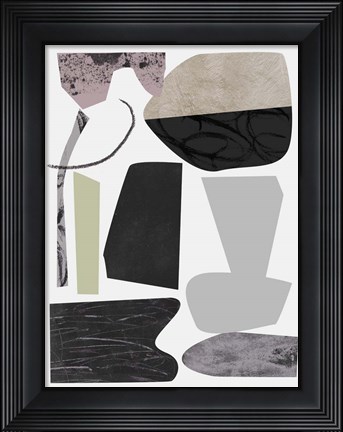 Framed Underground Shapes VIII Print