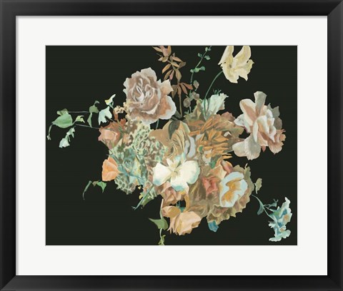 Framed Blooming in the Dark III Print