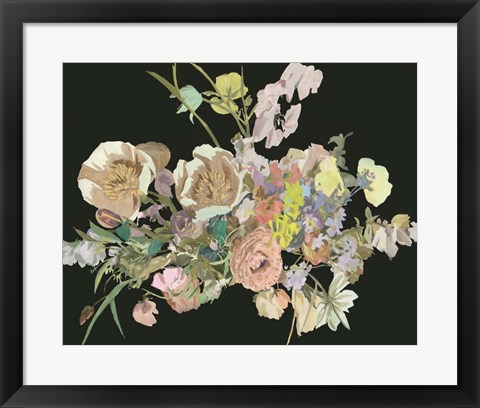 Framed Blooming in the Dark IV Print